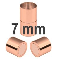 Magnetické zapínání ZLATORَOVÉ Chirurgická ocel 7 mm