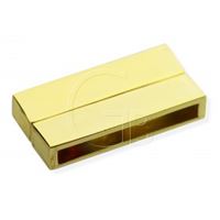 Magnetické zapínání 38x19,3x6,8 mm Zlatá