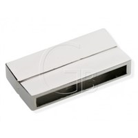 Magnetické zapínání 38x19,3x6,8 mm Platina