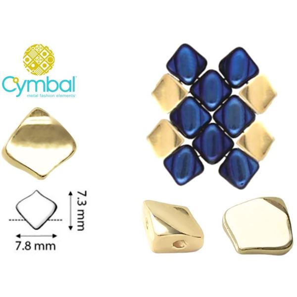 CYMBAL KALONI - SILKY SIDE BEAD Zlat�