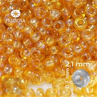 Preciosa rokajl 11/0 2,1 mm lutá 11050 50 g