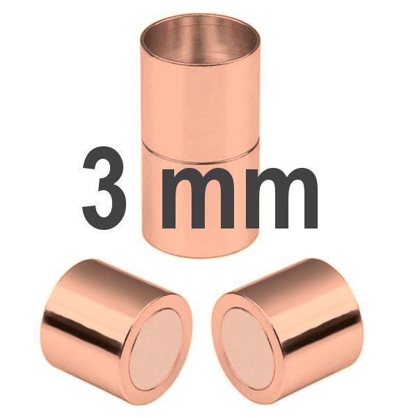 Magnetick zapnn ZLATORَOV Chirurgick ocel 3 mm