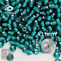 Preciosa rokajl 6/0 4,1 mm Zelená PRE6002 50 g