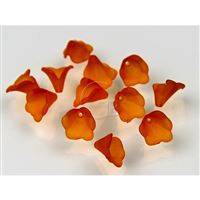 Korálky Plast Kala 10x10 mm OranováPL61