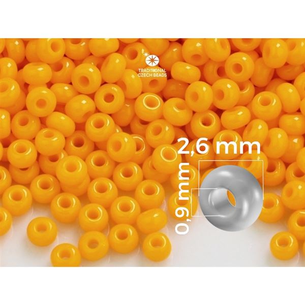 Preciosa rokajl 9/0 2,6 mm Oranov (93110) 20 g