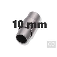 Magnetické zapínání Chirurgická ocel - Platina MAT 10 mm